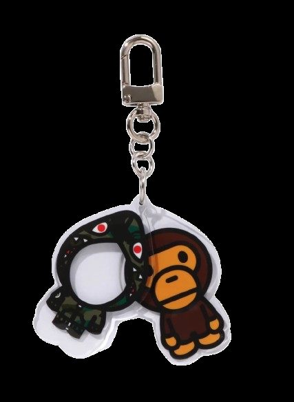MILO SHARK ACRYLIC KEYCHAIN